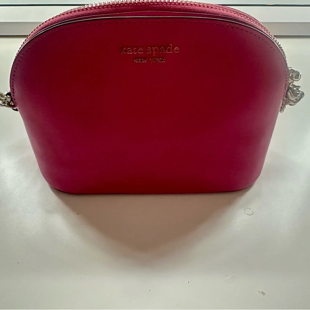 Kate Spade New York Spencer Small Dome Crossbody – crushed watermelon - Picture 3 of 10